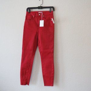 Women's Red Jeans by Good American